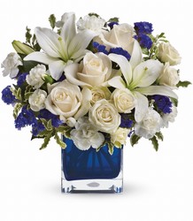 Sapphire Skies Bouquet from Clermont Florist & Wine Shop, flower shop in Clermont